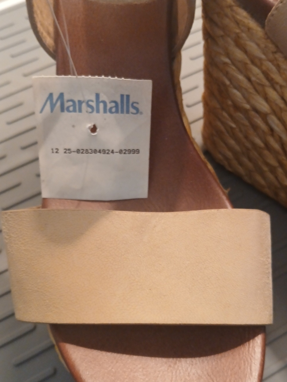 ​MIA Tan Elastic Strap Espadrille Wedge Platform Sandals Size 8.5 - Picture 4 of 10